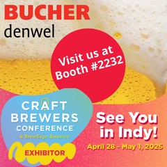 Bucher Denwel míří na Craft Brewers Conference & BrewExpo America 2025!